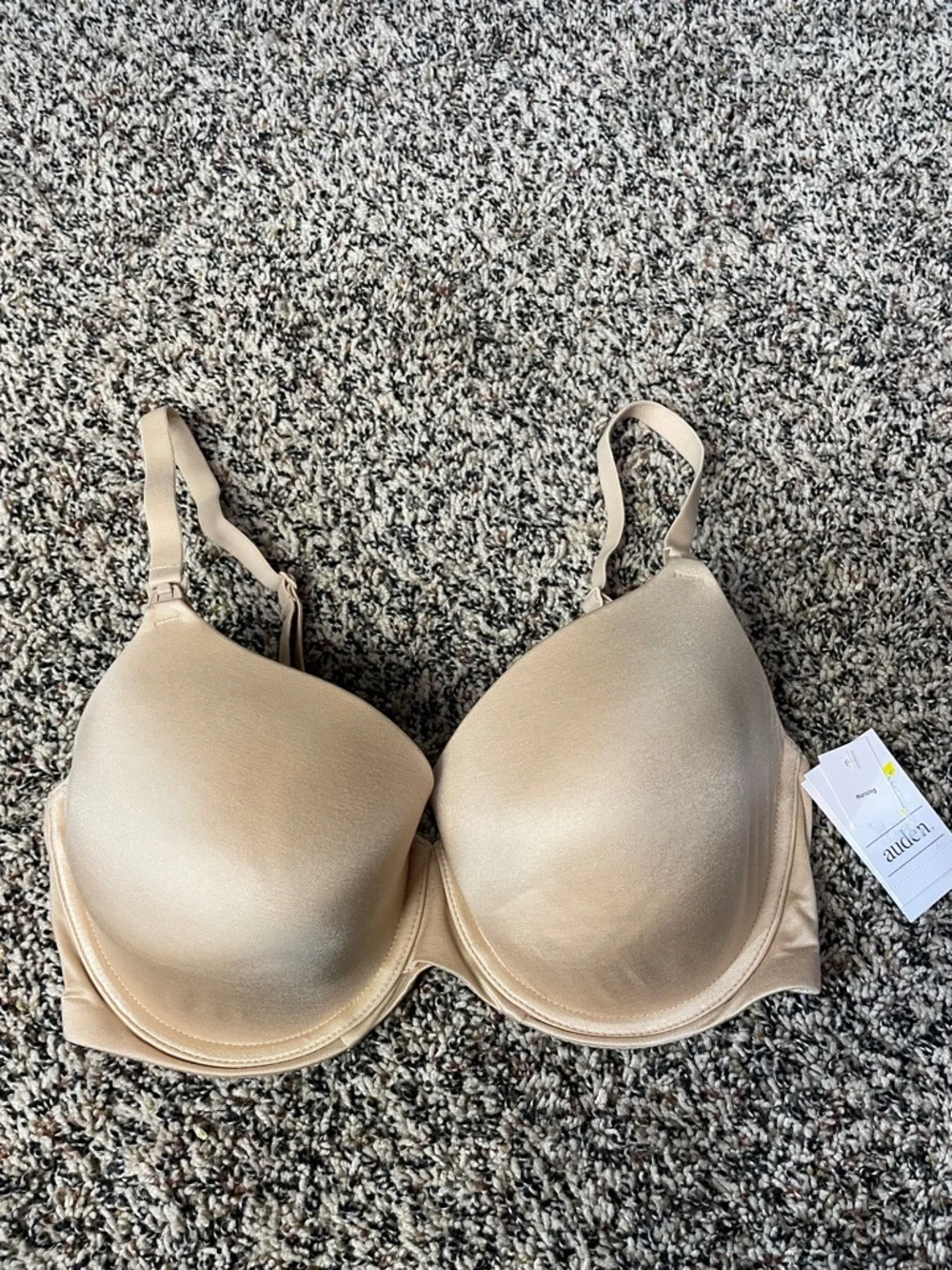Auden Nursing Smooth Tan Full Coverage T-Shirt Bra Size 32DDD | NWT - Picture 2 of 7